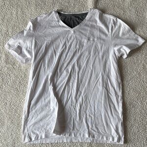Calvin Klein vneck white tshirt